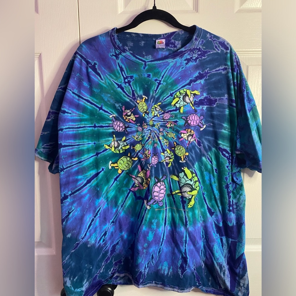 Grateful Dead terrapin tie dye